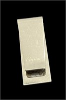 Silver Cartier Money Clip
