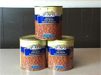 Allens Mexican Style Chili Beans-Qty-3  6 lb 15oz