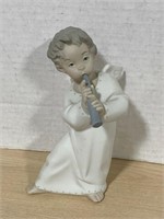 Lladro Figurine Angel Flaying Flute