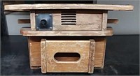 Unique Old Wood Radio Box