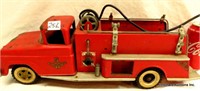 1960's Tonka Toy's Ford Cab No.5 Fire Truck Metal