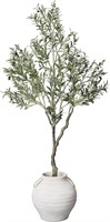 Olive Tree Artificial 7 Feet Tall, Fake Tree