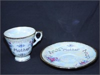 Mother Teacup and Saucer