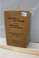 VINTAGE 1923 VALVES & FITTINGS CATALOGUE