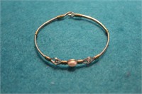 ELEGANT STERLING SILVER BRACELET WITH PEARL