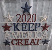 (AB) 2020 Keep America Great sign