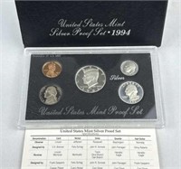 1994 US Silver Proof Coin Set