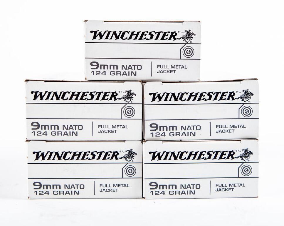 Ammo 250 Rounds 9mm Nato