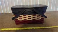 4TH OF JULY LONGABERGER BASKET WITH INSULATED BAG