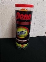 New can of tennis balls