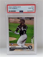 2020 Luis Robert Topps Now RC #11 PSA 10