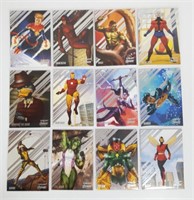 2022 FLEER ULTRA  Avengers Trading Cards, 12 cards