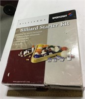 Sport craft Billiards starter kit