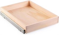 Slide Out Wood Drawer Organizer