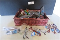 Basket Of Reading Glasses - Mixed