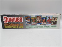 DONRUSS 1991 COLECTORS SET NEW IN BOX 792 CARDS
