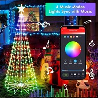 2.2M 265LED Smart Cone Christmas Tree