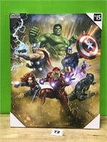 Avengers Limited Edition Stretched Canvas Poster