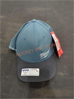 Milwaukee Workskin Fitted hat, L-XL, blue and