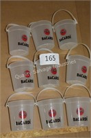 9- bacardi rum buckets