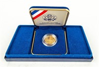 Coin 1987-W $5 Gold Coin-US Constitution Coins