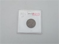 1912-S US One Cent coin Penny VERY CLEAN