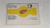 1973 74 OPC Hockey Ring Detroit