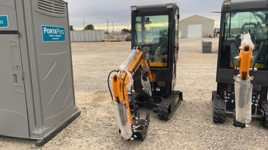 New Miva VA13C Mini Excavator