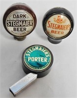 Lot of 3 Beer Tap Knobs