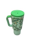 Happy St.Patricks Day 40 oz Tumbler with Handle an