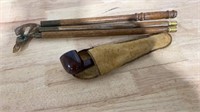 Pipe in pouch & gun cleaning rod