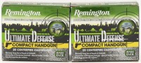 40 Rounds Remington Ultimate Defense .380 Auto