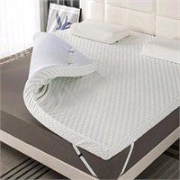 Queen Size Memory Foam Mattress Topper - 3 Inches