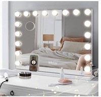 COOLJEEN Large Hollywood Vanity Mirror with Lights