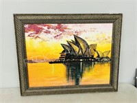 original painting on canvas - Sydney Opera house