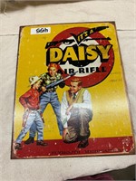 DAISY METAL SIGN- REPRODUCTION