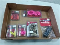 assortment of archery accessories