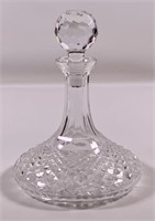 Waterford Alana Ship's Decanter, 7.5" dia. Base,