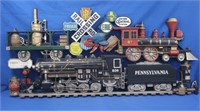 Burwood Products Train Wall Hanging, PRR & more