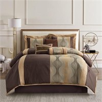 Nanshing Daniella 7-Piece Geometric comforter