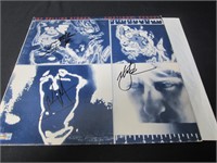 ROLLING STONES BAND SIGNED ALBUM COVER COA