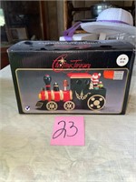 Christmas train decoration