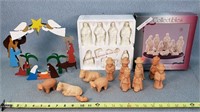 Red Clay, Metal, & Other Nativity Scenes