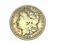 1901-O Morgan Silver Dollar, US Coin