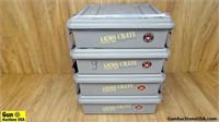 MTM Case Gard Ammo Crated . Very Good. Lot of 4; P