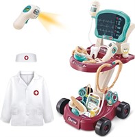 Toy Doctor Kit for Kids,Pretend Medical Station T