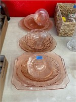 Pink Depression Glass