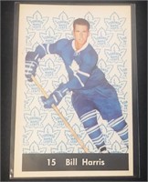 1961 Parkhurst #15 Bill Harris Hockey Card