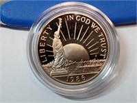 OF) 1986 s liberty half dollar proof