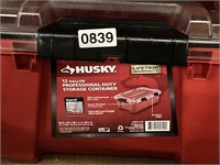 HUSKY PROFESSIONAL STORAGE CONTAINER